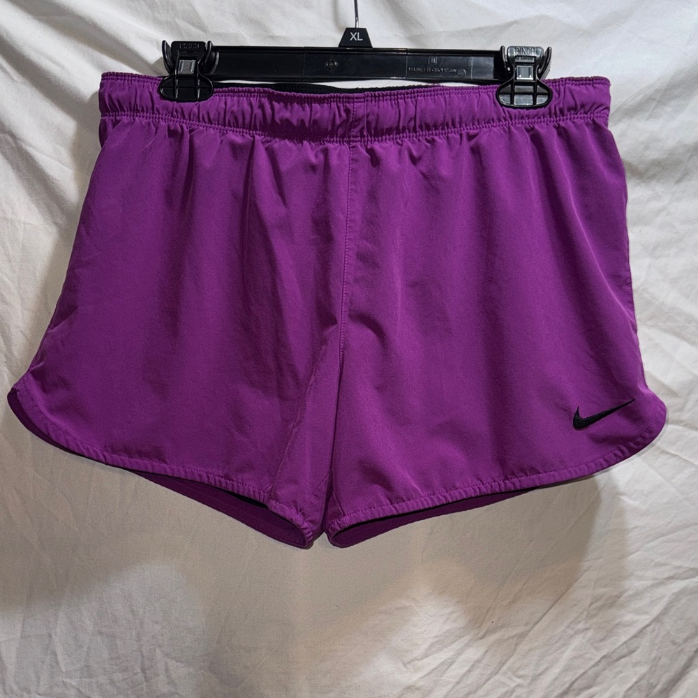 Nike Women's Bold Purple Athletic Shorts